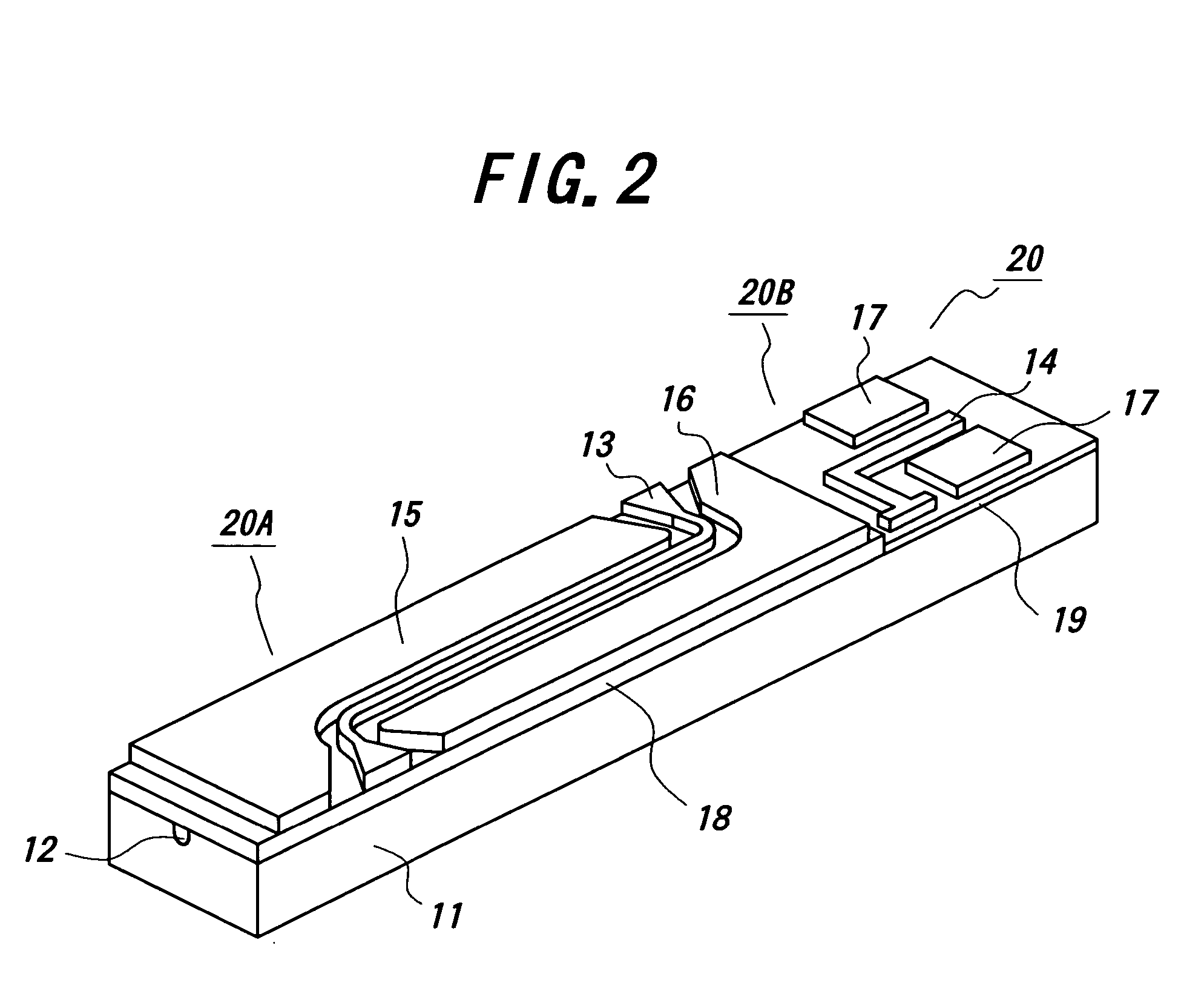 Optical waveguide device