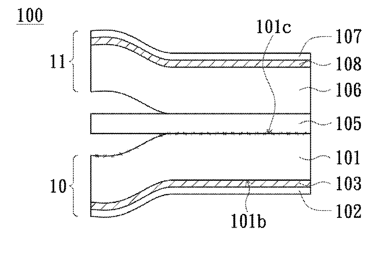 Peelable metal substrate having modified surface and method of manufacturing the same