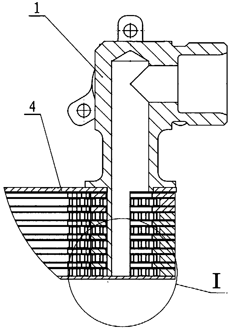 Multi-channel heat exchanger without end socket integral brazing structure