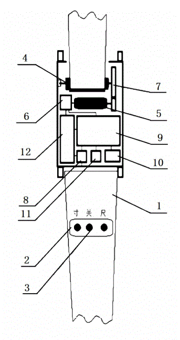 Pressure regulating type smart watch for measuring pulse condition and measurement method