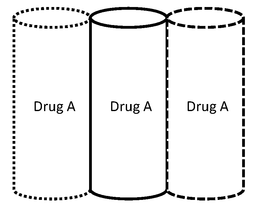 Layered drug delivery polymer monofilament fibers