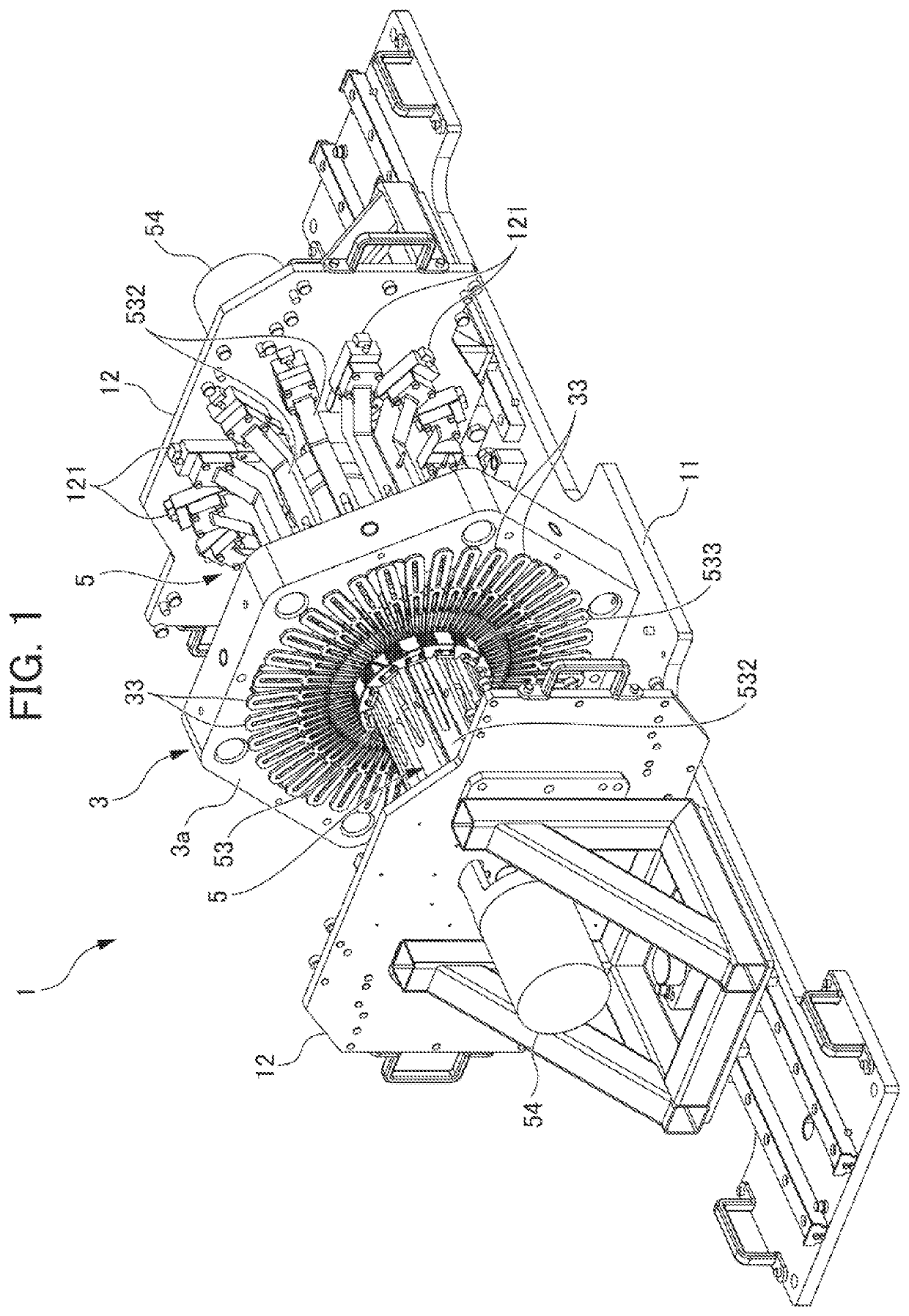 Coil mounting device and coil mounting method