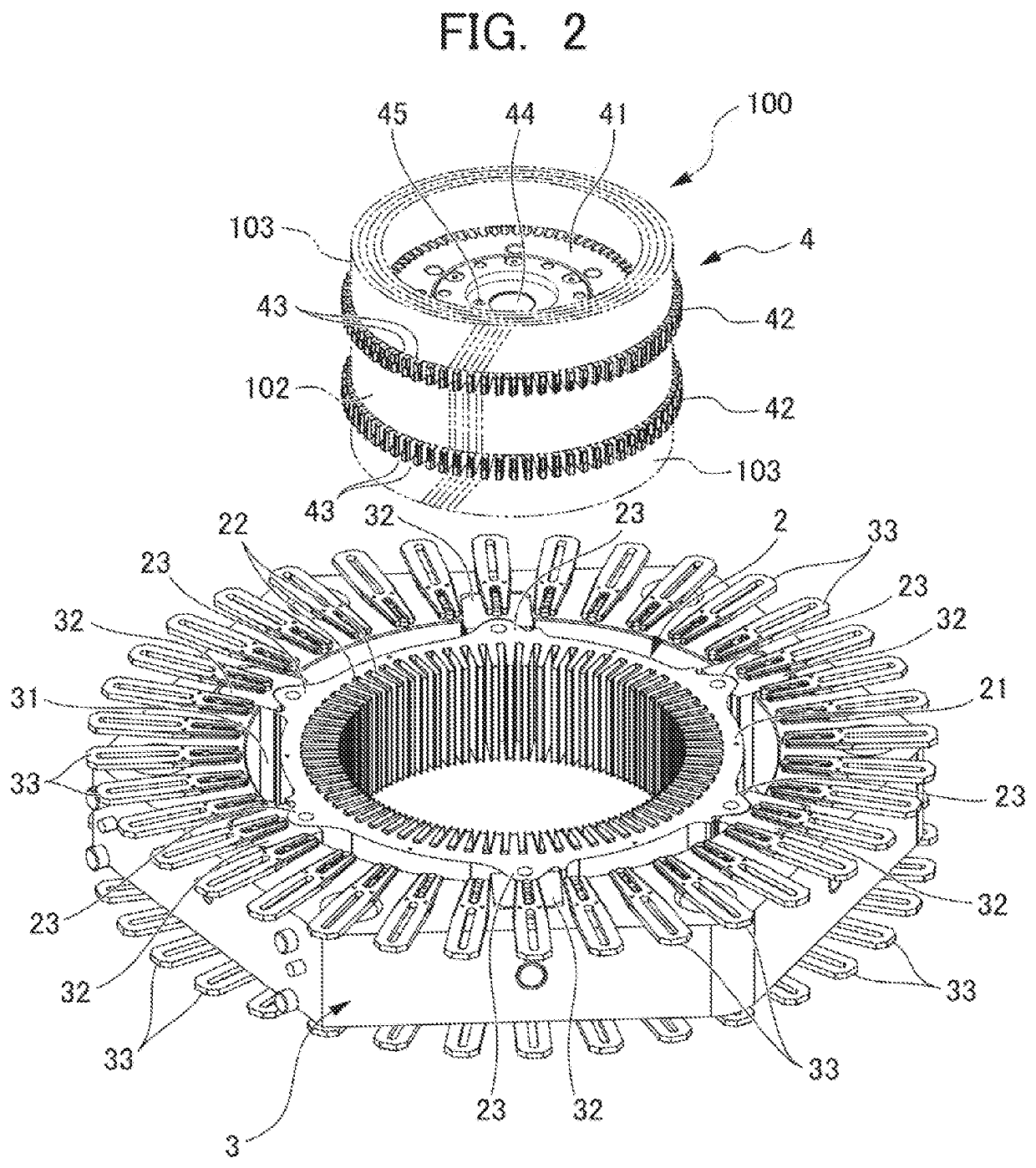 Coil mounting device and coil mounting method