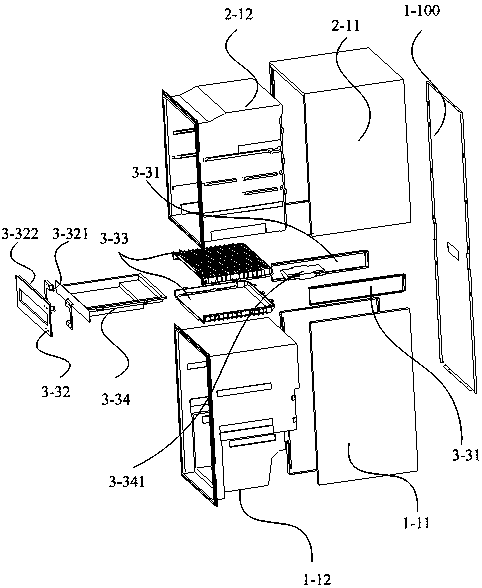 Air-cooled refrigeration equipment with heating function
