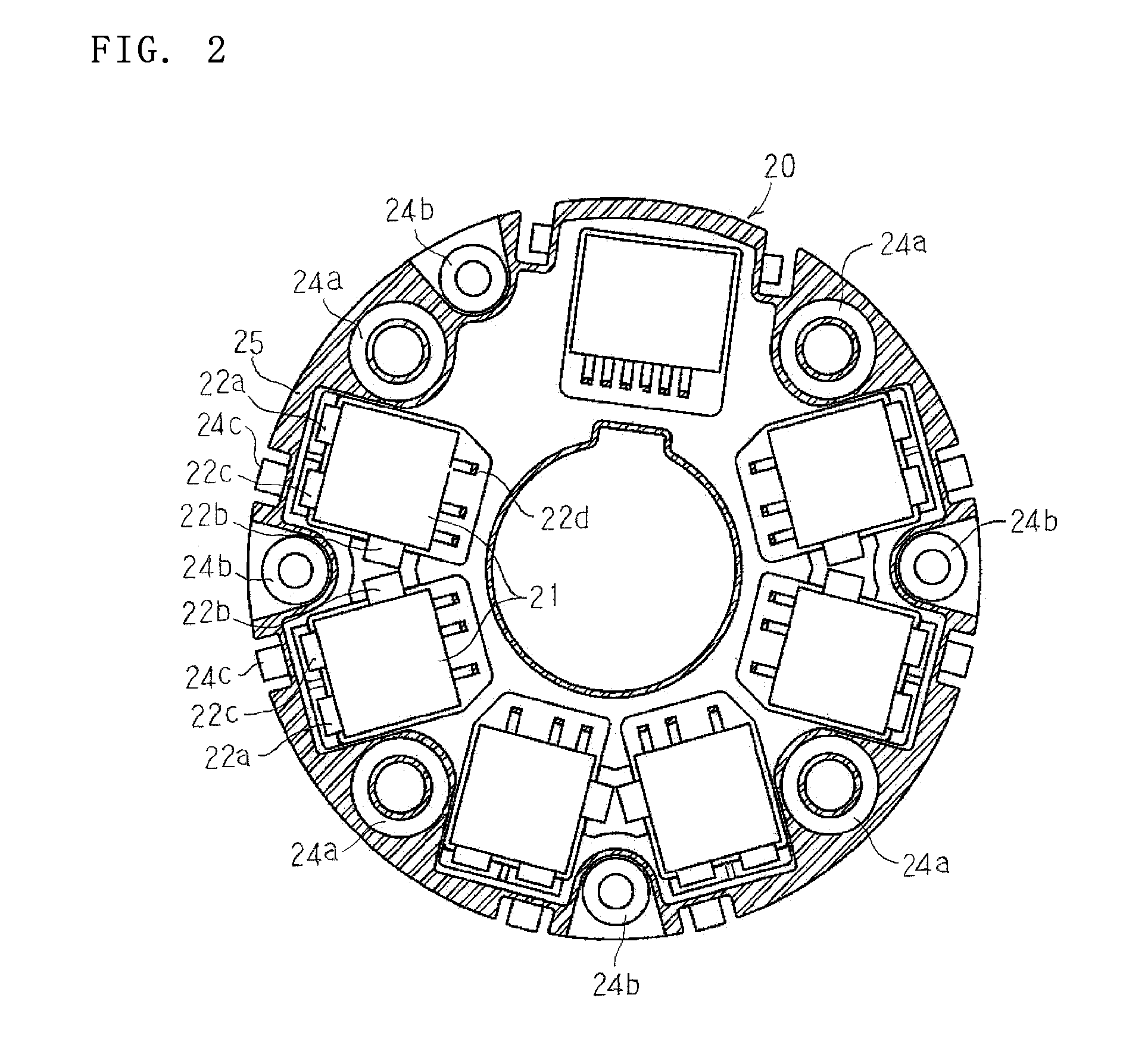 Controller-integrated electric rotating machine