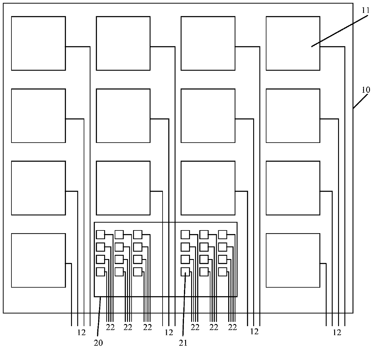 Touch display panel and touch display device