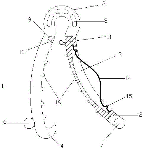 Disposable vascular clamp