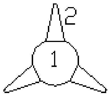 Special-shaped medical surgical suture and preparation method thereof