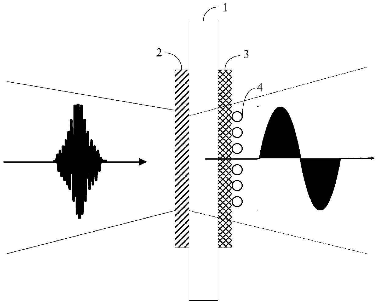Spin biosensor and terahertz time domain spectroscopy system