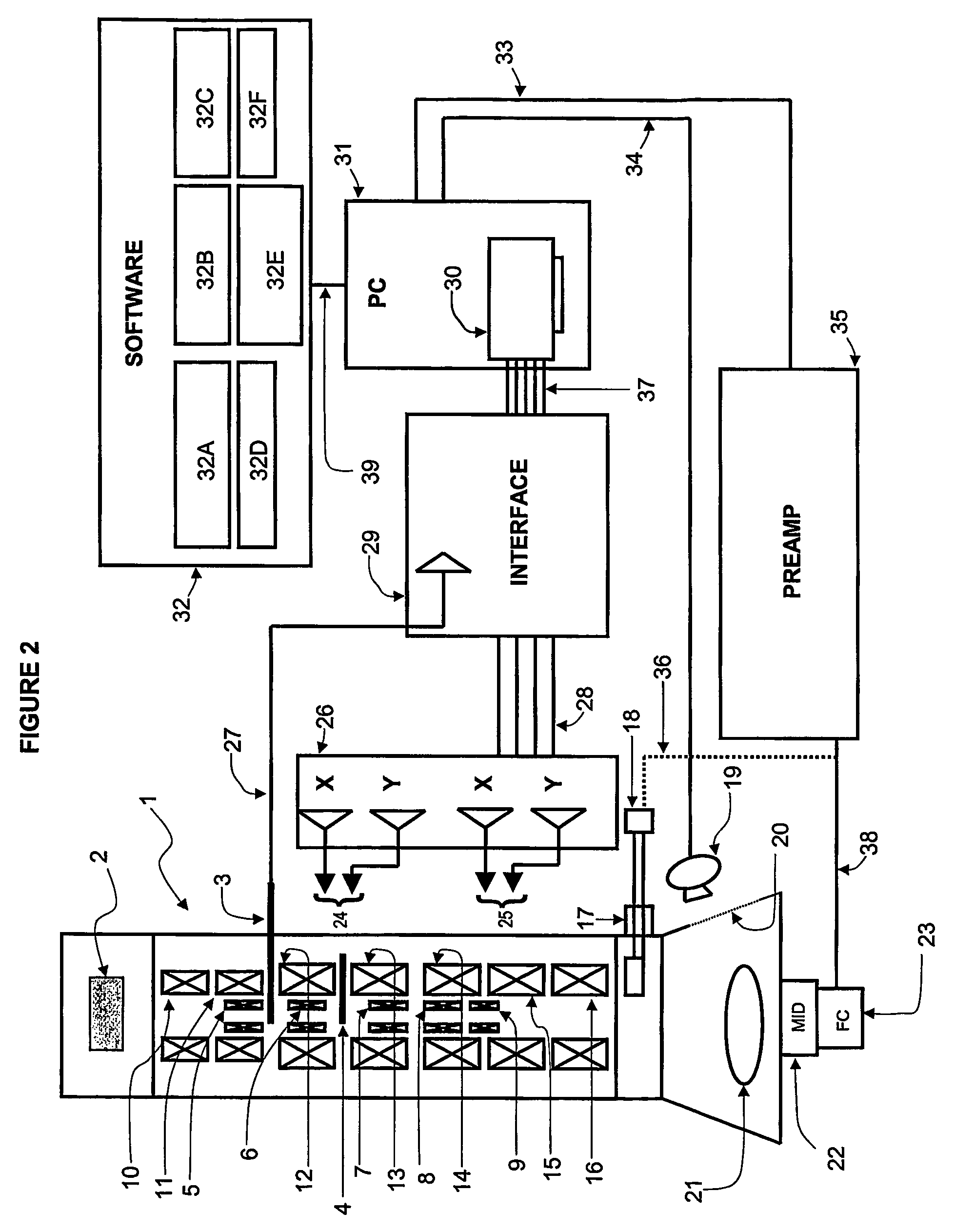 Method for measuring diffraction patterns from a transmission electron microscopy to determine crystal structures and a device therefor