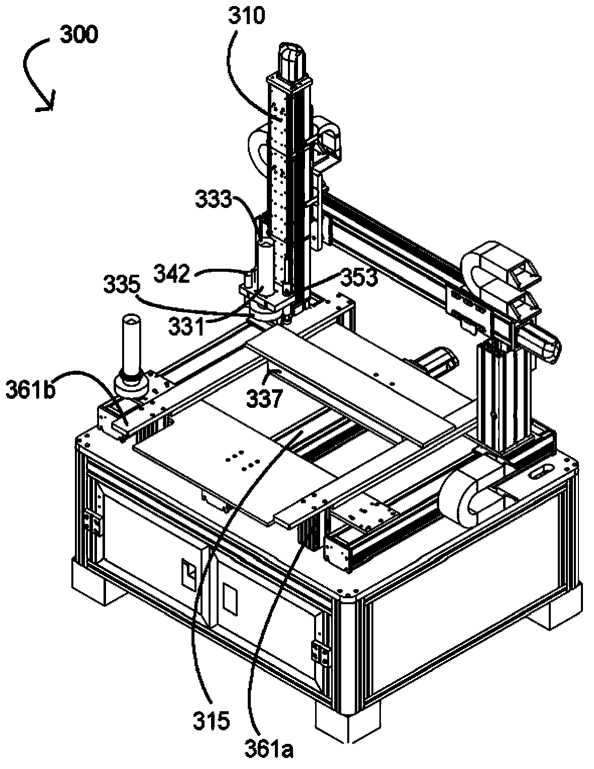 System and method for cleaning spinneret orifices of spinneret plate