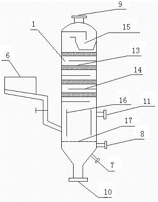 Device and method for catalyzing lignite to prepare methane directly