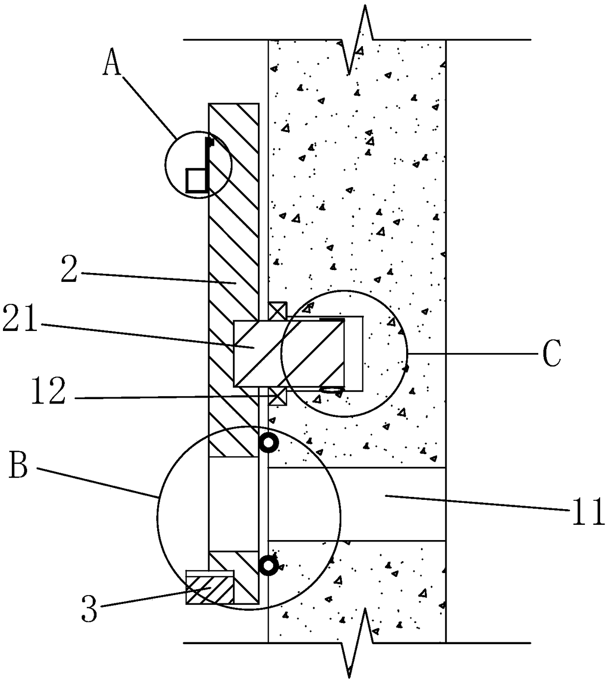 Ventilated and rainproof intelligent building