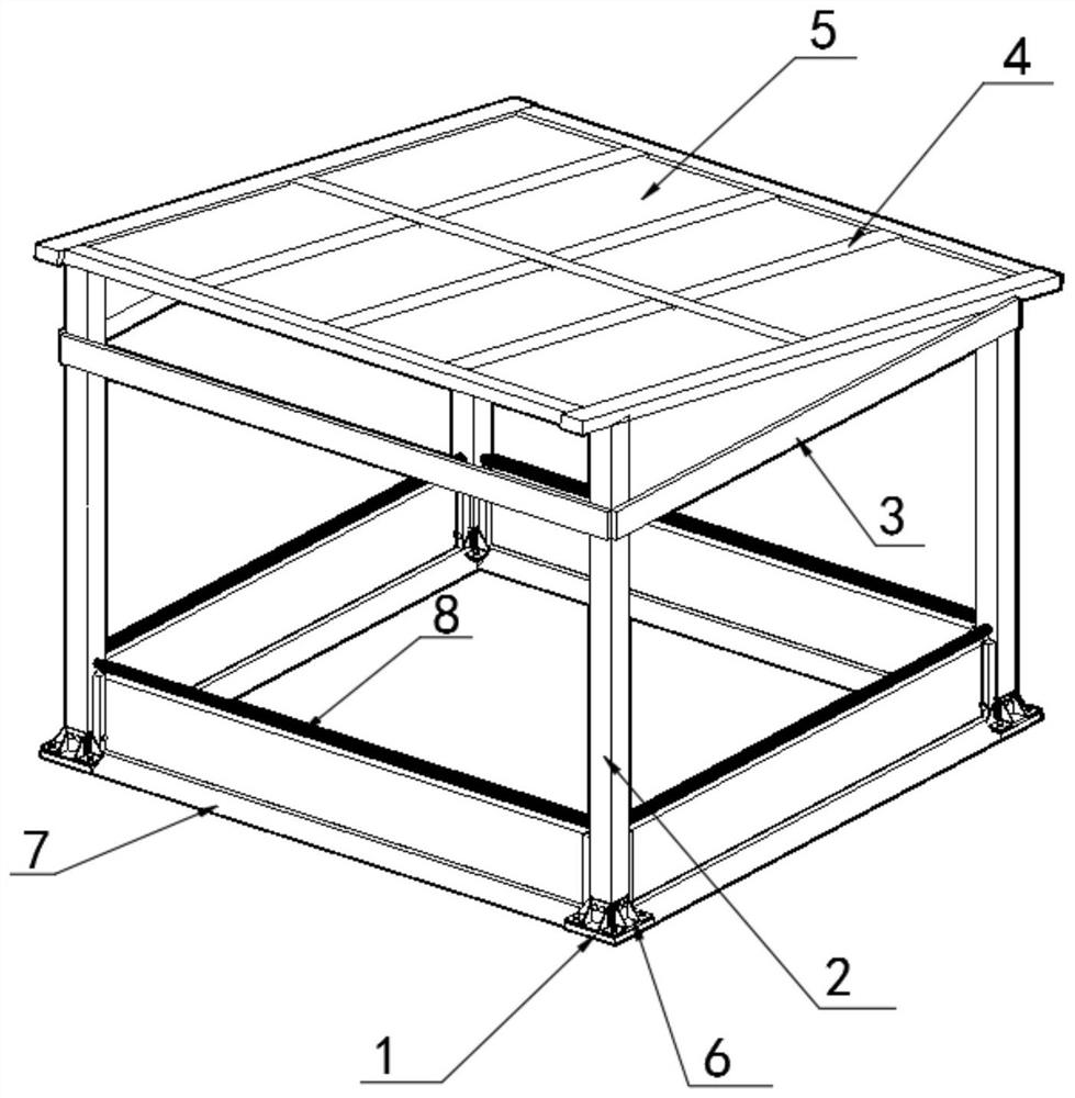 Technical field of reinforced spliced two-way folio tent