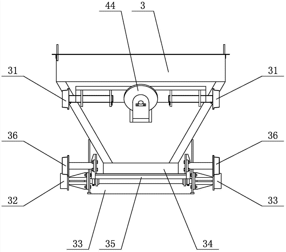 Mechanical automatic unloading bucket elevator and control method