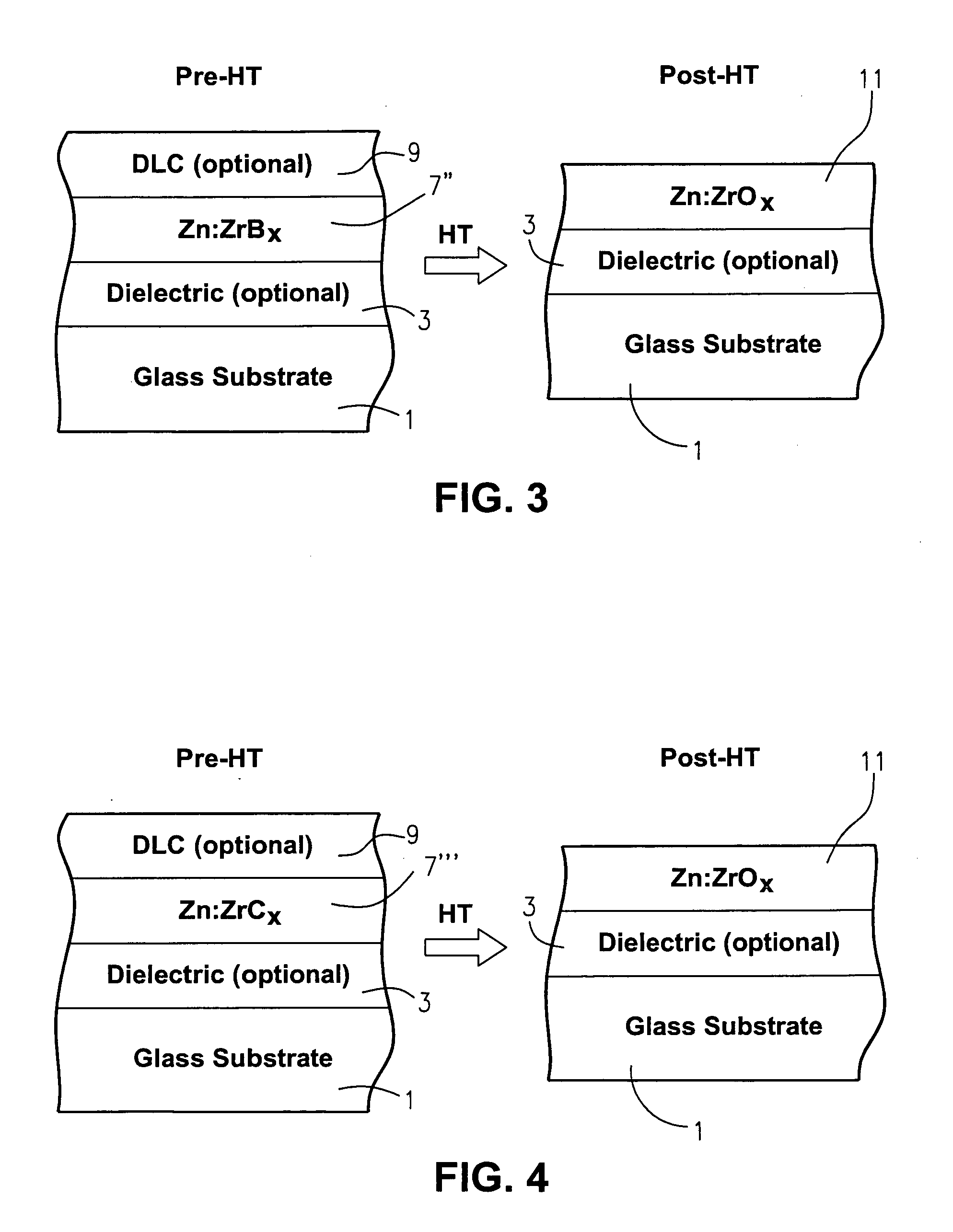 Heat treatable coated article with zinc doped zirconium based layer(s) in coating