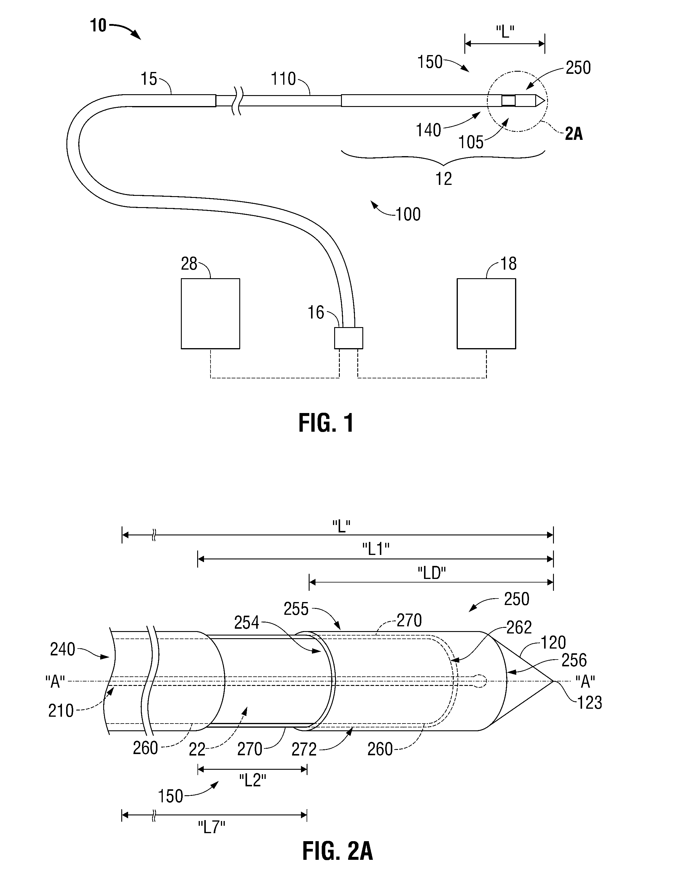 Ablation devices with adjustable radiating section lengths, electrosurgical systems including same, and methods of adjusting ablation fields using same