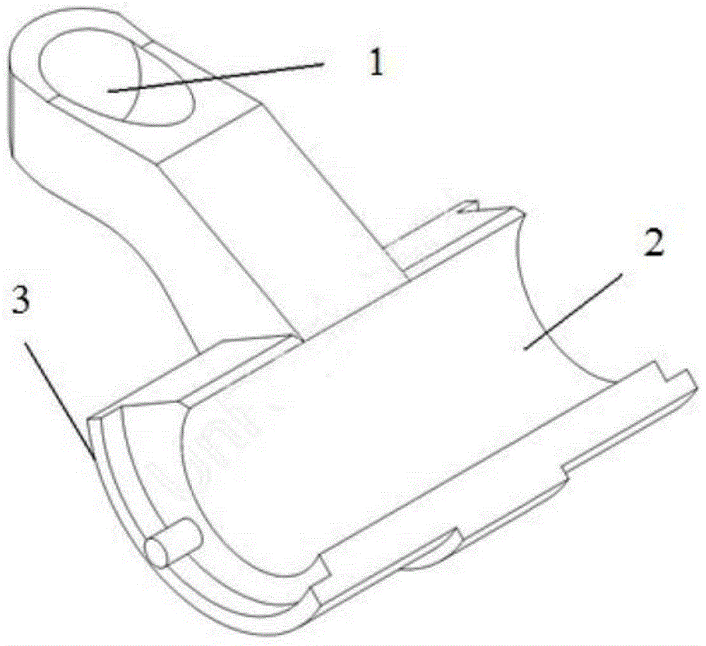 Machining technology of cam reinforcement lever mechanism