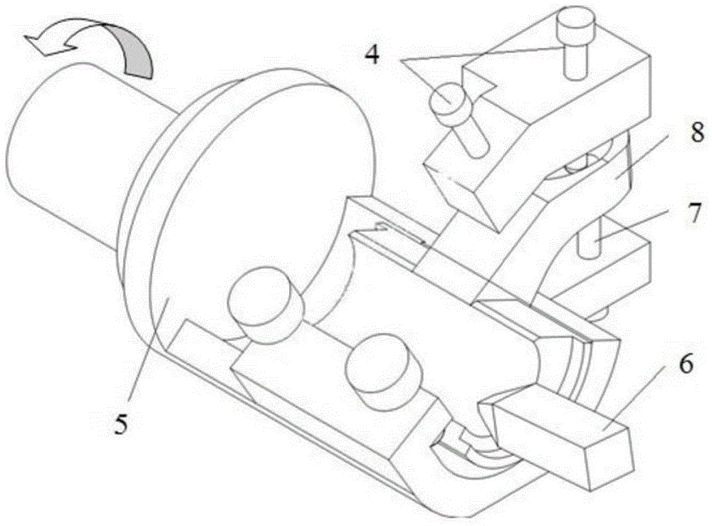 Machining technology of cam reinforcement lever mechanism