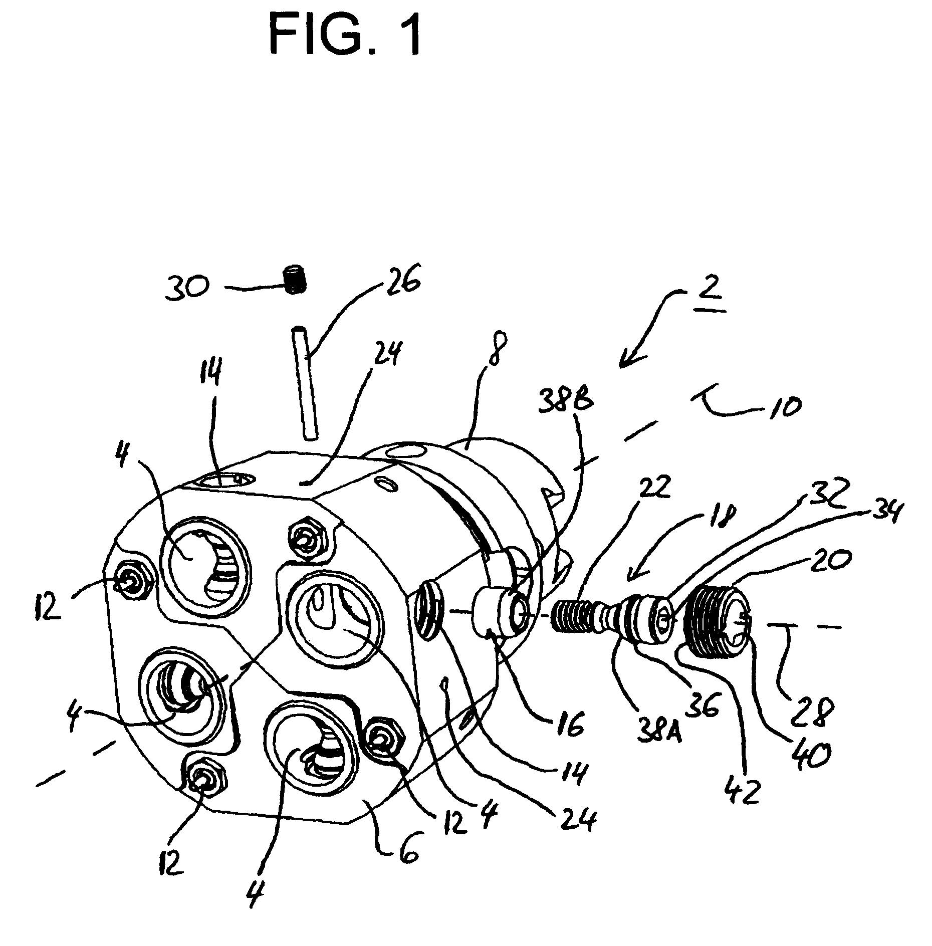 Cutting arrangement for cutting a workpiece having a tool holder which holds a plurality of cutting tools therein