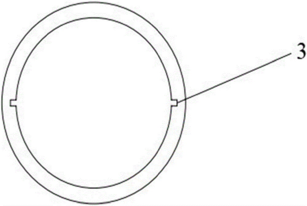 Springtail avoidance test device and application thereof