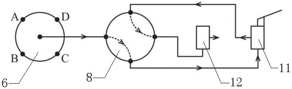 Simulation system for in-situ detection of hydrate geochemical parameters in deep-sea sediments