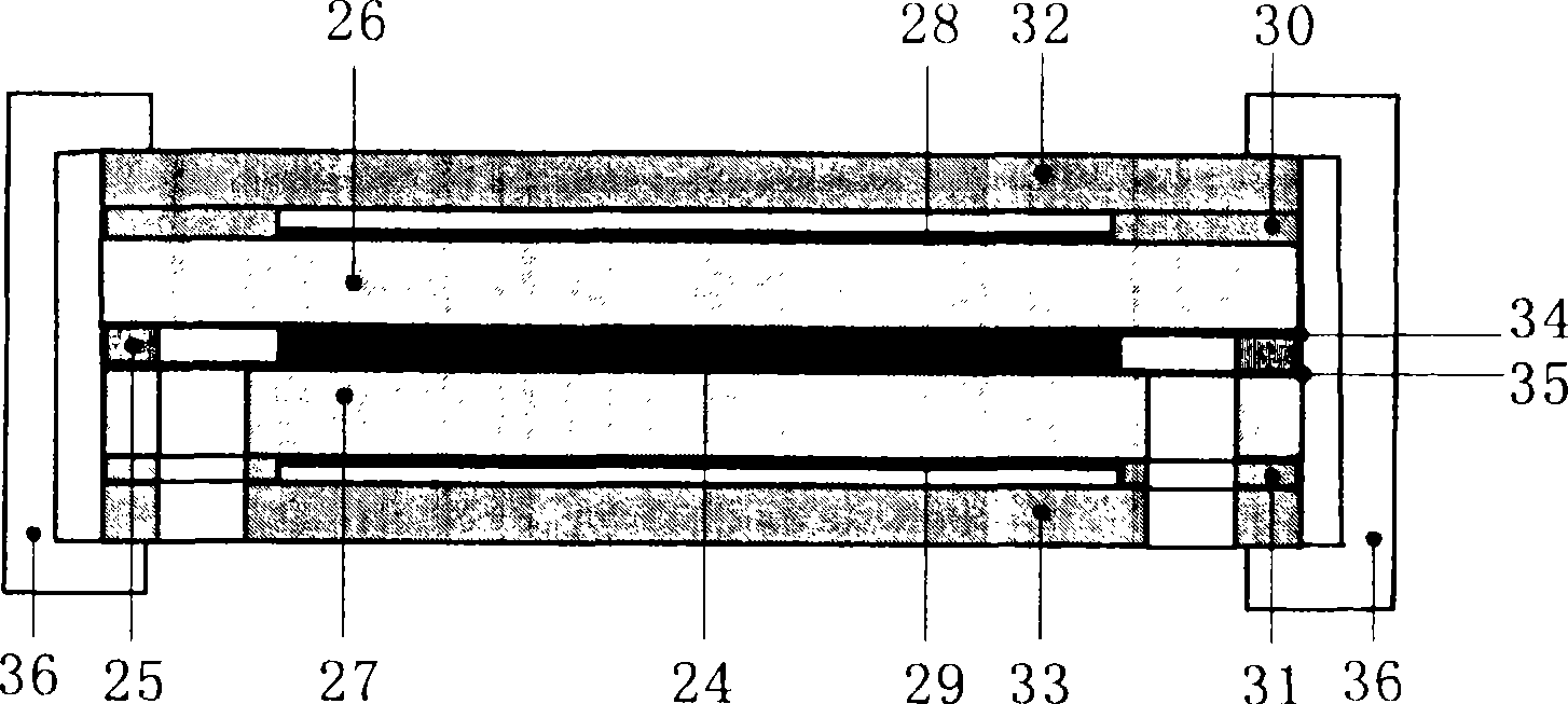 Performance tester based on heat exchanger fin unit