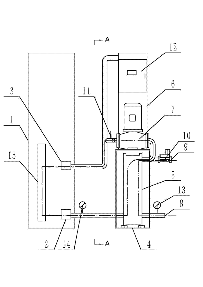 Cooling device of heating element