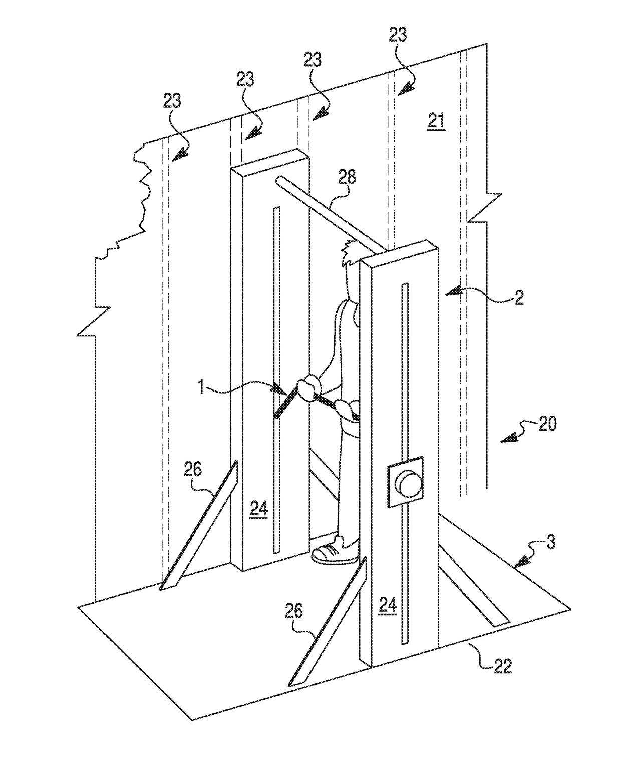 Adjustable transverse resistance exercise machine