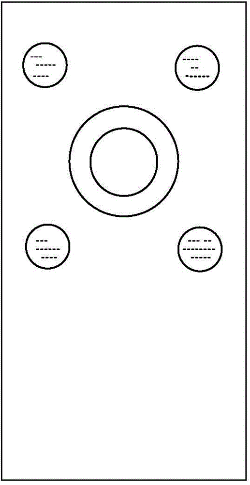 Network TV set networking device capable of realizing blind remote control