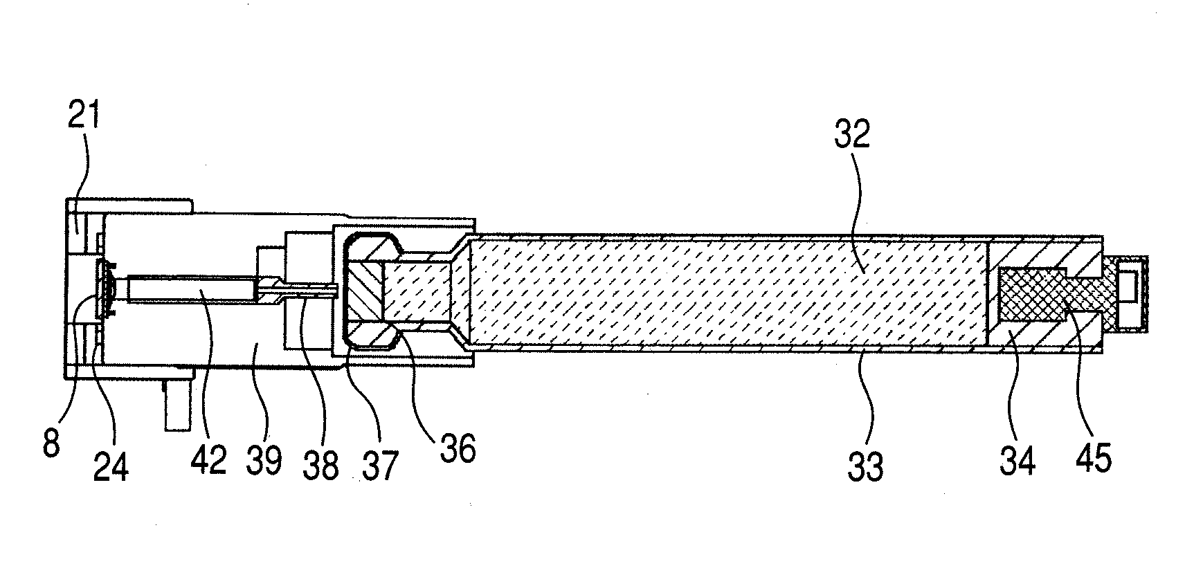 Medicine ejection apparatus and control method thereof