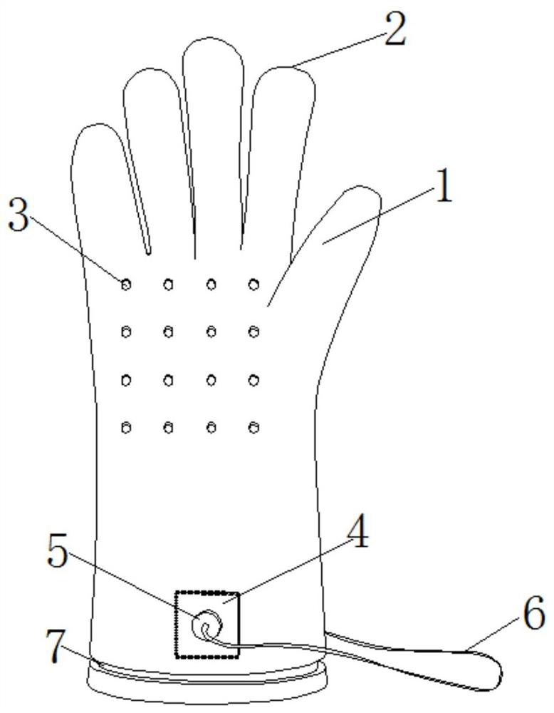 Multi-layer heat-insulation anti-slip wear-resistant fire-fighting glove