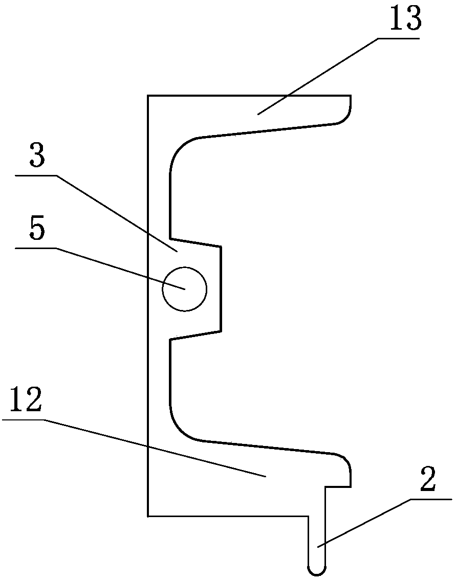 High-strength special-shaped channel steel