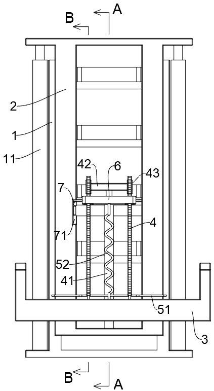 Lubrication stacking machine portal frame assembly