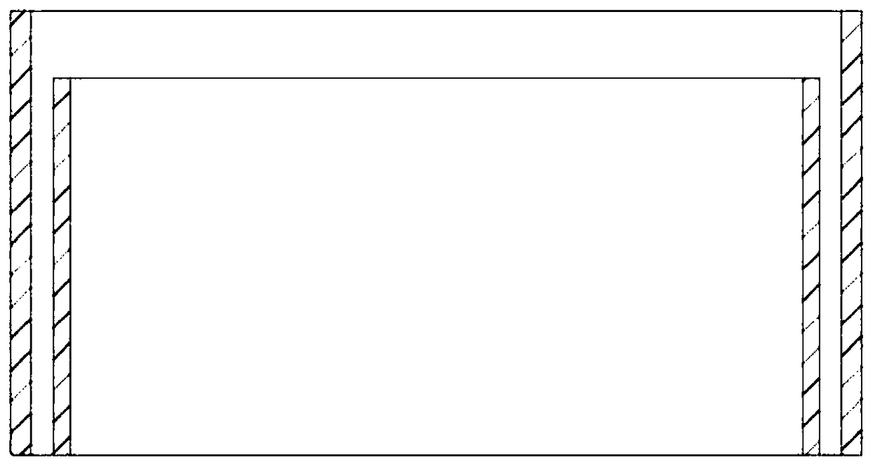 CVI process method for batch quick preparation of carbon/carbon composite crucible enclosure