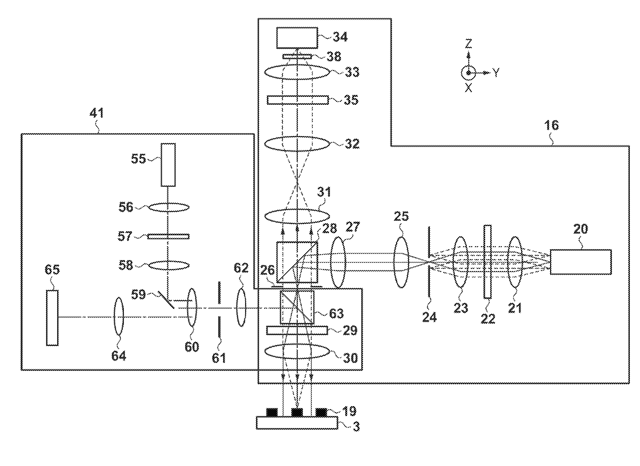 Detection apparatus, exposure apparatus, and method of manufacturing device