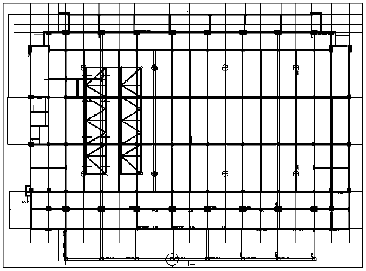 Synchronous jacking construction method for large-span steel roof truss by multiple hydraulic equipment