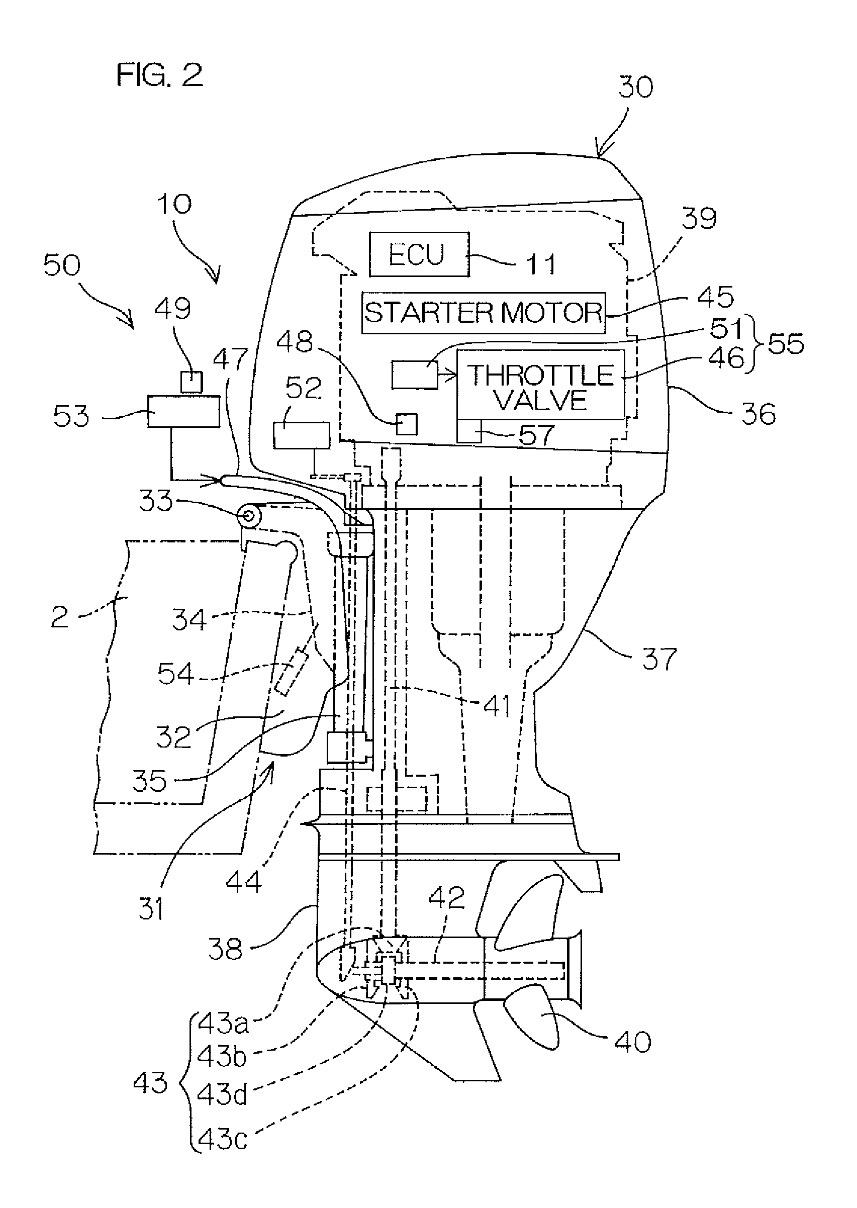 Marine vessel running controlling apparatus, and marine vessel including the same