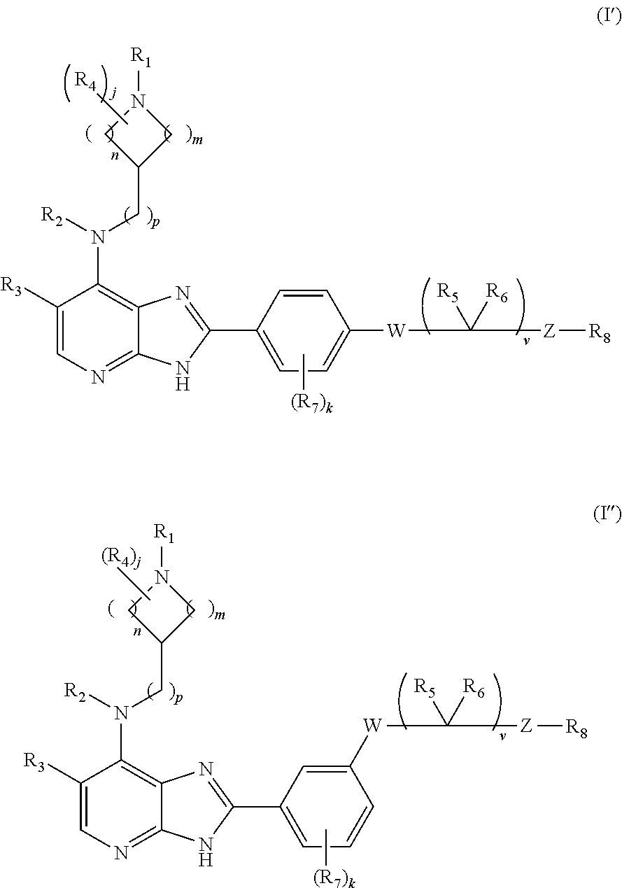 2-phenyl-3h-imidazo[4,5-b]pyridine derivates useful as inhibitors of mammalian tyrosine kinase ror1 activity