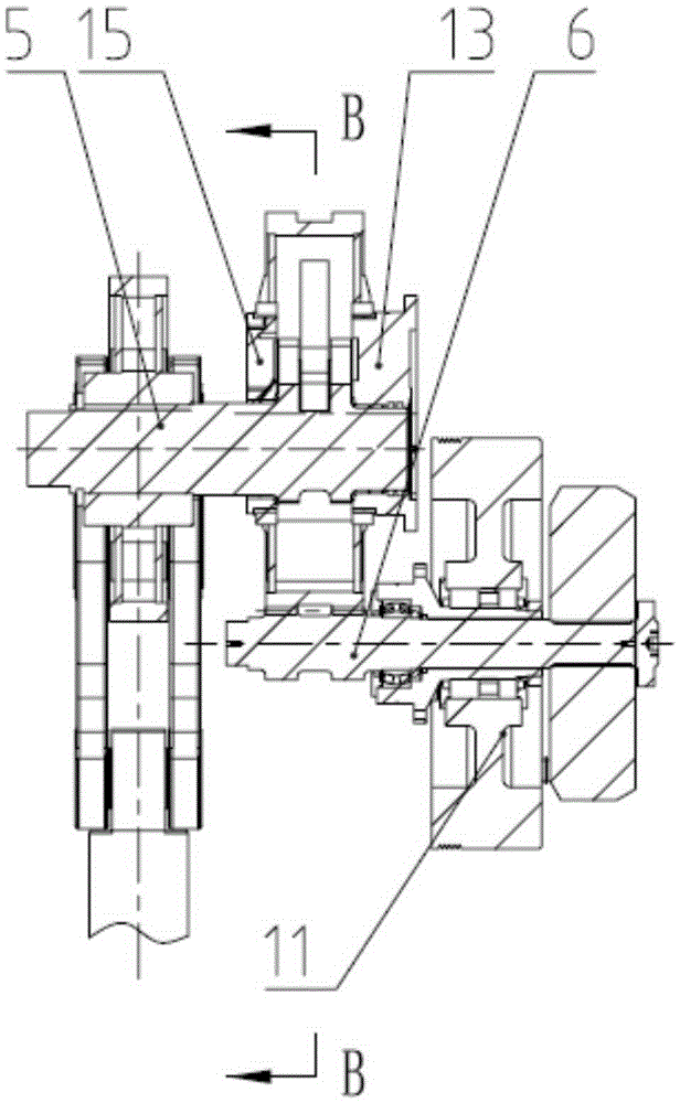 Double-point eccentric gear type multi-linkage mechanism for punch press