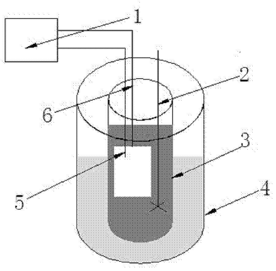 Barium strontium titanate dielectric film prepared through micro-arc oxidation and method thereof