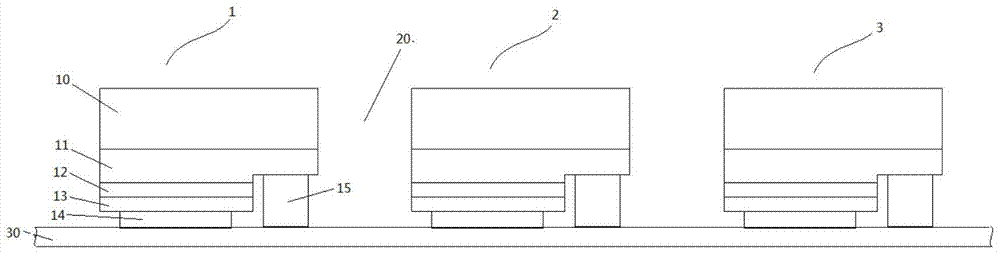 Chip scale packaging method and structure of light emitting device