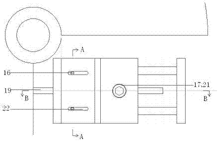 Clamping part for automatic pipe bending machine