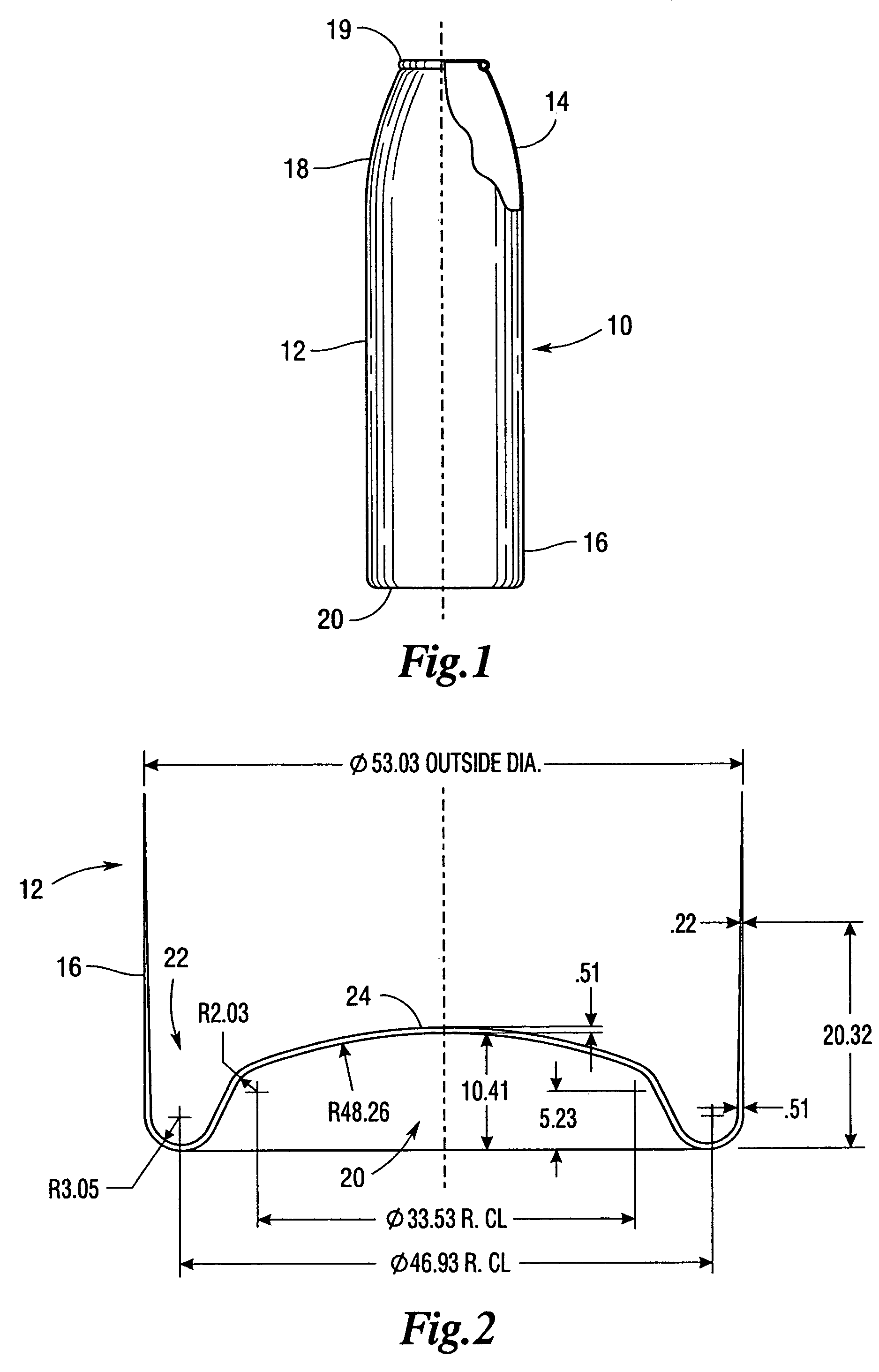 Method of producing aluminum container from coil feedstock