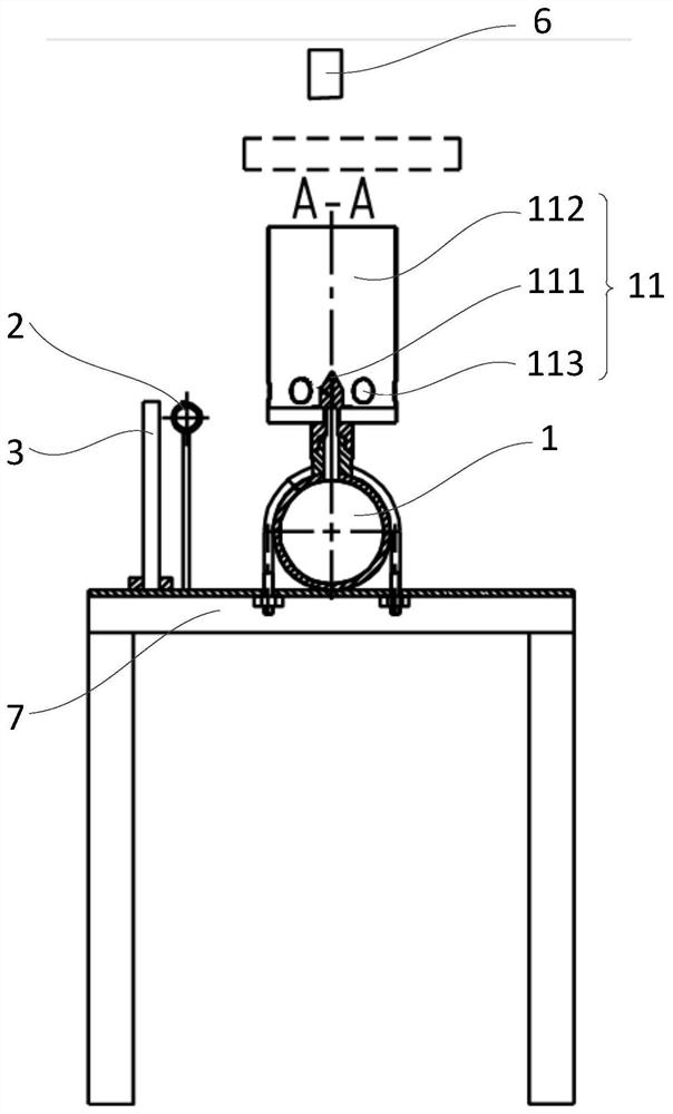 An indirect ignition preheating system