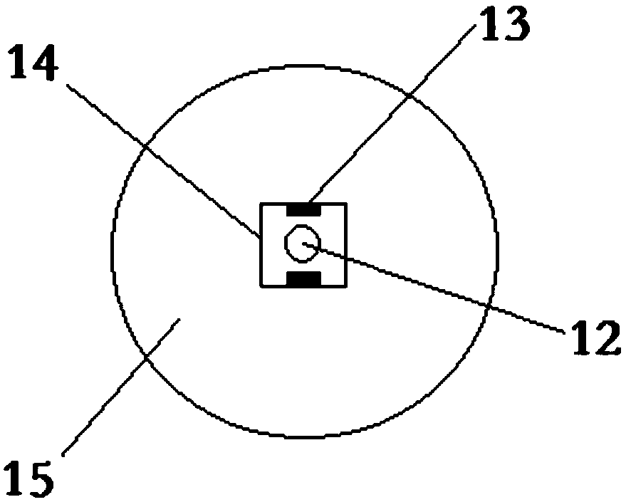 Test method for indoor test device using post-grouting simulated cast-in-place piles