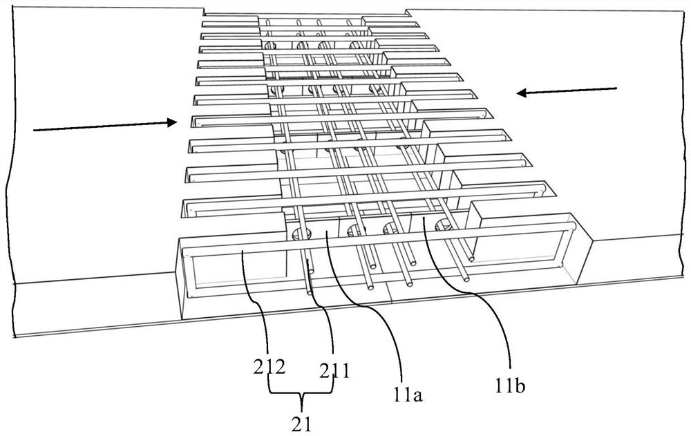 Concrete composition board unit, assembly, bridge body and splicing construction method