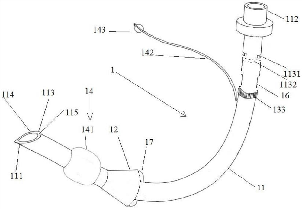 Tracheal catheter indwelling depth detection device and tracheal catheter
