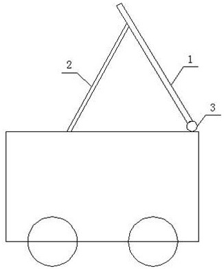 Brake safety protection device for emergency braking of vehicle