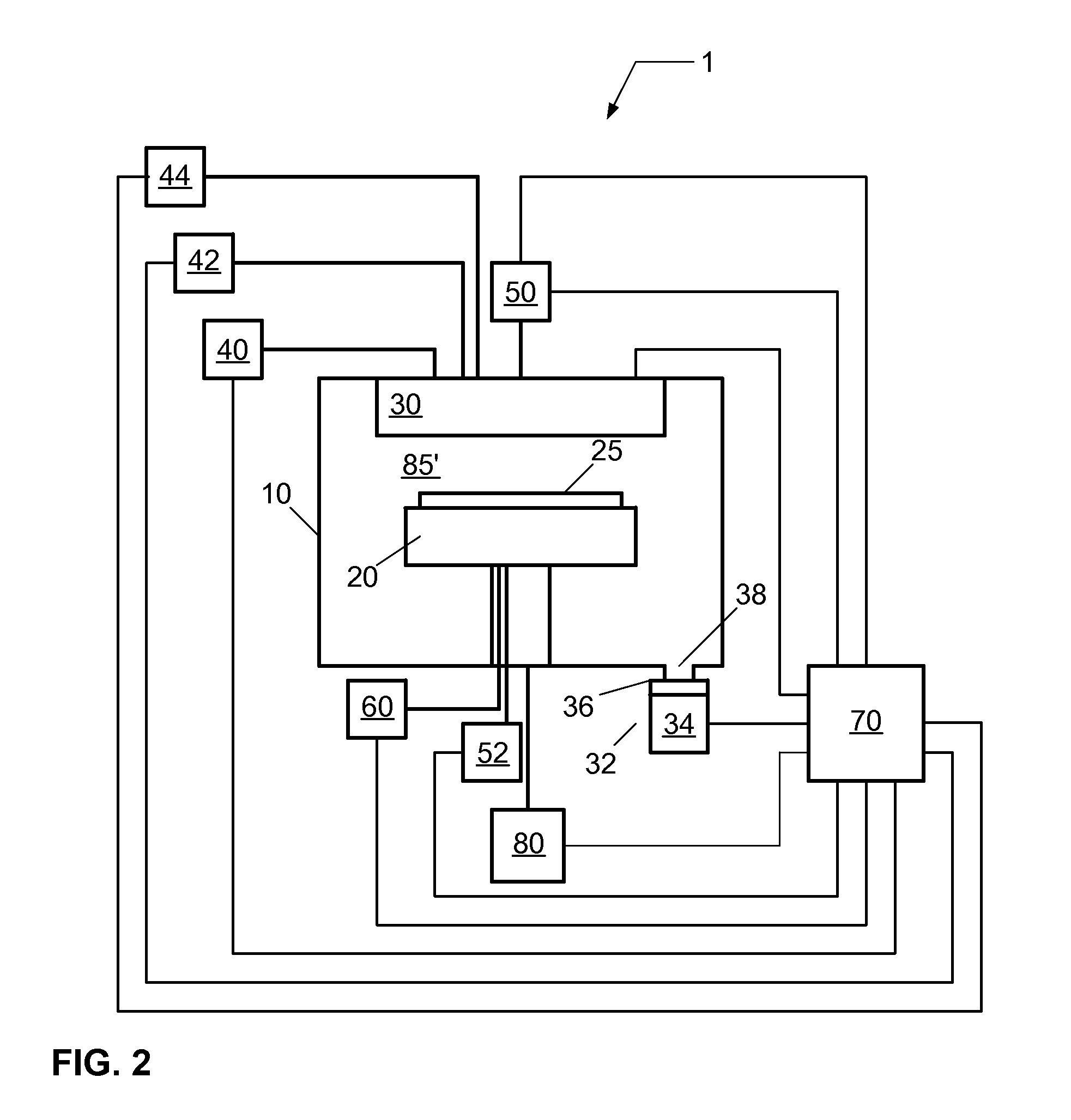 Method and system for performing different deposition processes within a single chamber